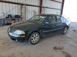 Volkswagen salvage cars for sale: 2002 Volkswagen Passat GLX 4MOTION