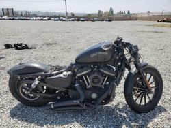 Salvage cars for sale from Copart Mentone, CA: 2012 Harley-Davidson XL883 Iron 883