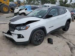 Salvage cars for sale at Riverview, FL auction: 2023 Jeep Compass Latitude