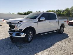 Salvage cars for sale at New Braunfels, TX auction: 2018 Ford F150 Supercrew