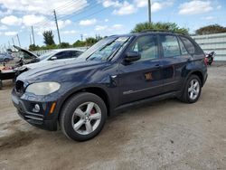 Salvage cars for sale at Miami, FL auction: 2008 BMW X5 3.0I