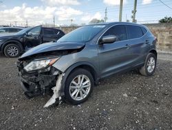 Salvage cars for sale at Homestead, FL auction: 2018 Nissan Rogue Sport S