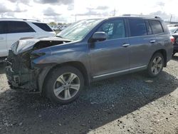 Toyota Highlander Limited salvage cars for sale: 2011 Toyota Highlander Limited