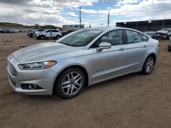 Salvage cars for sale at Colorado Springs, CO auction: 2013 Ford Fusion SE Hybrid