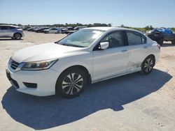 Salvage cars for sale at West Palm Beach, FL auction: 2013 Honda Accord LX