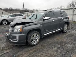 Salvage cars for sale at York Haven, PA auction: 2017 GMC Terrain Denali