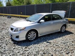 Salvage cars for sale at Waldorf, MD auction: 2010 Toyota Corolla Base