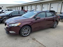 Salvage cars for sale at Louisville, KY auction: 2017 Ford Fusion S