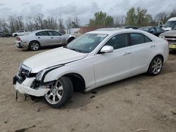 Salvage cars for sale from Copart Baltimore, MD: 2015 Cadillac ATS Luxury
