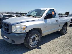 Dodge salvage cars for sale: 2008 Dodge RAM 1500 ST