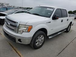 Salvage cars for sale from Copart Grand Prairie, TX: 2013 Ford F150 Supercrew