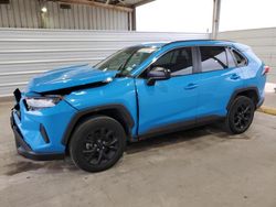 Salvage cars for sale from Copart Grand Prairie, TX: 2021 Toyota Rav4 LE