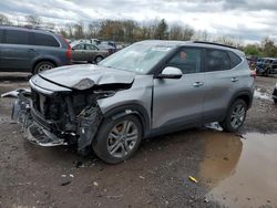 Salvage cars for sale at Chalfont, PA auction: 2021 KIA Seltos S