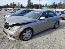 Salvage cars for sale from Copart Graham, WA: 2008 Mercedes-Benz C300