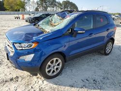 Salvage cars for sale from Copart Loganville, GA: 2020 Ford Ecosport SE
