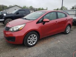 Salvage cars for sale from Copart York Haven, PA: 2012 KIA Rio LX