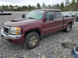 Salvage trucks for sale at Windham, ME auction: 2003 GMC New Sierra K1500