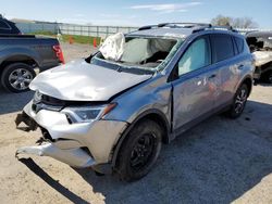 Salvage cars for sale at Mcfarland, WI auction: 2016 Toyota Rav4 LE
