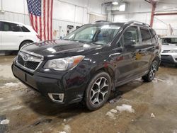 Salvage cars for sale from Copart Mcfarland, WI: 2014 Subaru Forester 2.0XT Touring