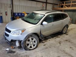 Salvage cars for sale at Sikeston, MO auction: 2012 Chevrolet Traverse LT