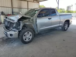 Salvage trucks for sale at Cartersville, GA auction: 2017 Toyota Tundra Double Cab SR/SR5