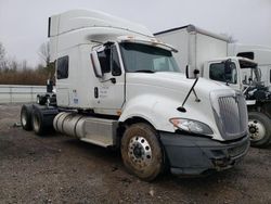 Salvage trucks for sale at Columbia Station, OH auction: 2017 International Prostar