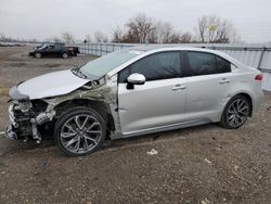Salvage cars for sale at London, ON auction: 2022 Toyota Corolla SE