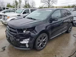 Salvage cars for sale from Copart Bridgeton, MO: 2016 Ford Edge Sport