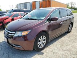 Vehiculos salvage en venta de Copart Bridgeton, MO: 2015 Honda Odyssey EXL