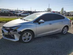 Chevrolet salvage cars for sale: 2017 Chevrolet Cruze LT