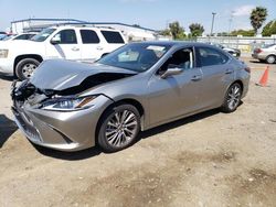 Salvage cars for sale at San Diego, CA auction: 2021 Lexus ES 350 Base