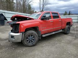 Salvage cars for sale from Copart Center Rutland, VT: 2019 Chevrolet Silverado K3500 LTZ