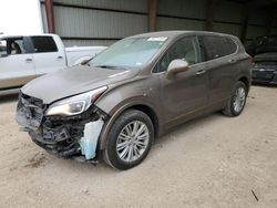 Salvage cars for sale at Houston, TX auction: 2018 Buick Envision Preferred
