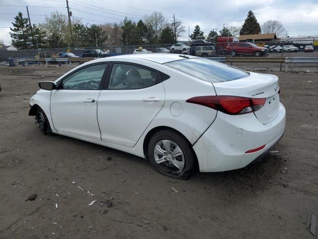 2016 Hyundai Elantra SE