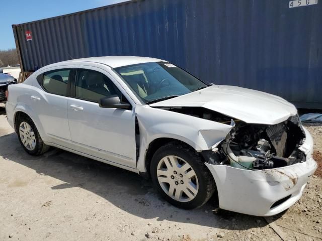 2012 Dodge Avenger SE