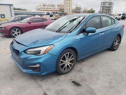 Salvage cars for sale from Copart New Orleans, LA: 2017 Subaru Impreza Limited