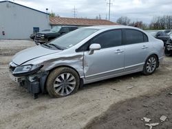 Salvage cars for sale from Copart Columbus, OH: 2009 Honda Civic EX