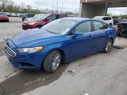 Salvage cars for sale from Copart Fort Wayne, IN: 2017 Ford Fusion SE