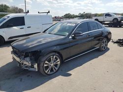 Vehiculos salvage en venta de Copart Orlando, FL: 2015 Mercedes-Benz C 300 4matic