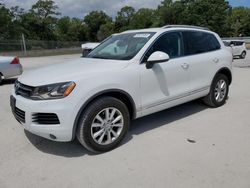 Vehiculos salvage en venta de Copart Fort Pierce, FL: 2013 Volkswagen Touareg V6