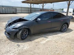 Salvage cars for sale from Copart Temple, TX: 2022 Tesla Model 3