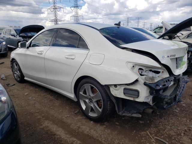 2018 Mercedes-Benz CLA 250 4matic