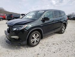 Salvage cars for sale at West Warren, MA auction: 2018 Honda Pilot EX