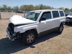 Salvage cars for sale at Chalfont, PA auction: 2016 Jeep Patriot Sport