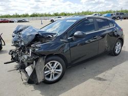 Chevrolet salvage cars for sale: 2017 Chevrolet Cruze LT