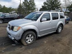 Salvage cars for sale from Copart Denver, CO: 2006 Nissan Pathfinder LE