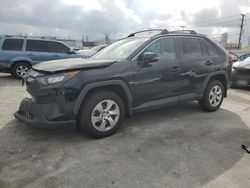 Salvage cars for sale at Sun Valley, CA auction: 2021 Toyota Rav4 LE