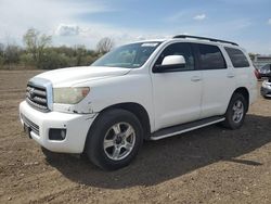 Salvage cars for sale from Copart Columbia Station, OH: 2008 Toyota Sequoia SR5