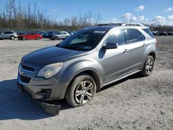Salvage cars for sale at Leroy, NY auction: 2012 Chevrolet Equinox LT