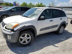 Salvage cars for sale from Copart Walton, KY: 2001 Toyota Rav4